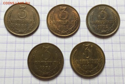 Никель и бронза СССР разных годов. Оценка - 9AEE2533-377C-4C09-A328-AEB014590E73