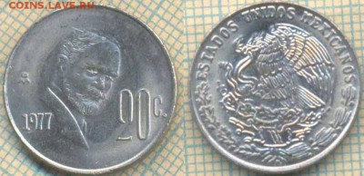 Мексика 20 сентаво 1977 г., до 17.07.2018 г. 22.00 по Москве - Мексика 20 сентаво 1977  2016