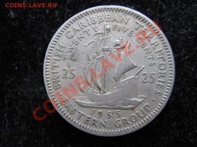 Британские Карибы 25 центов 1955 до 05-05-11 22-00 - IMG_6073