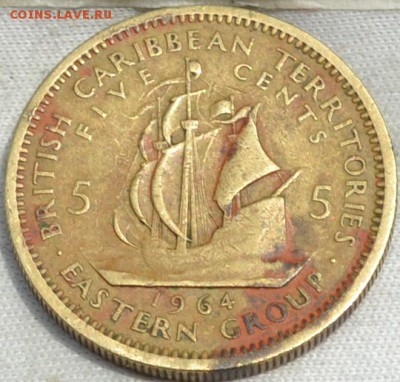 Британия Карибы 5 центов 1964. 16. 07. 2018. в 22 часа 00 . - DSC_0566