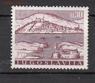 Югославия 1966 корабли форт 1м - 6д