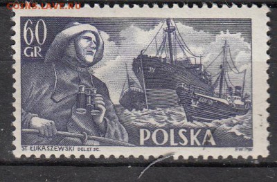 Польша 1956 сейнер - 7в