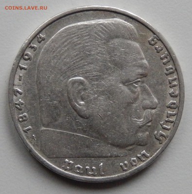 Германия 2 марки 1937А до 20.07.18 в 22.33 - DSCN4763