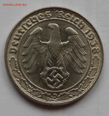 Германия 50 рейхспфеннигов 1938 Cu-Ni до 20.07.18 в 22.33 - DSCN4877