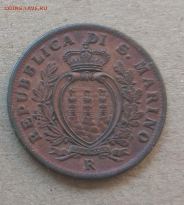 Сан Марино 5 чентезимо 1935 до 22-00 17.07 - 5 2
