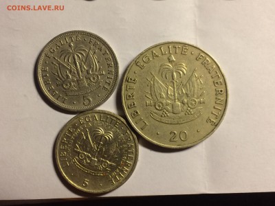 Монеты страны Гана (9шт),Гаити (3шт),Перу (2шт)до 20.07 - image