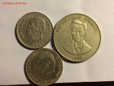 Монеты страны Гана (9шт),Гаити (3шт),Перу (2шт)до 20.07 - image