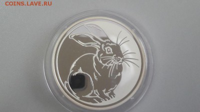 3р 2011г Кролик -пруф серебро Ag925, до 20.07 - Кролик-1