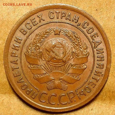 Одна копейка 1924 г. До 19.07.18 г в 22.10 по Мск - 20180715_234621