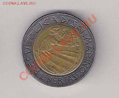 Сан Марино 500 лир 1985 Война с наркотиками до 23.00 07.05 - с500-852