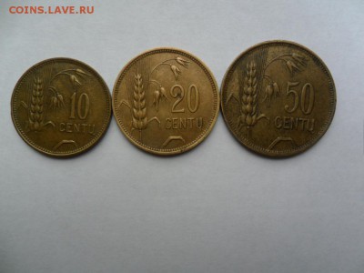 Литва 10-20-50 сенти 1925г - SAM_5519.JPG
