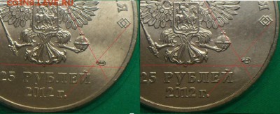 25 рублей (Сочи) цв.ТАЛИСМАНЫ (редкие+) - 08