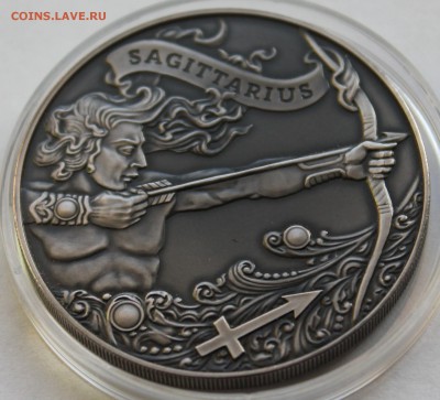 Беларусь 1 рубль 2015. Зодиакальный гороскоп. Стрелец. - 4