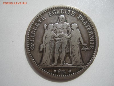 Франция,5 франков 1848(Герк.) с 1100 ₽ до 22.07.18 22.00МСК - IMG_1998.JPG