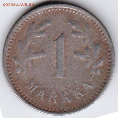 Финляндия 1 марка 1921 г.  до 24.00 25.07.18 г. - 023