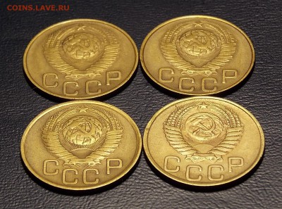 3 копейки 1948,49 гг. 4 шт. до 24.07.18 до 22-00 мск - DSCN3254.JPG