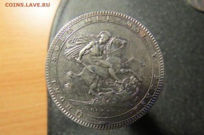 ВЕЛИКОБРИТАНИЯ 1 КРОНА 1819 ГЕОРГ- III до 25.07.18 22.00 - IMG_0943.JPG