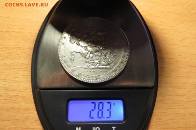 ВЕЛИКОБРИТАНИЯ 1 КРОНА 1819 ГЕОРГ- III до 25.07.18 22.00 - IMG_0944.JPG