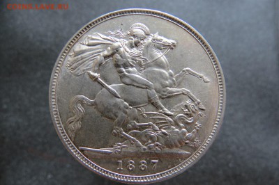 1 крона, Королева Виктория Великобритания, 1887 до 26.07.18 - IMG_0968.JPG