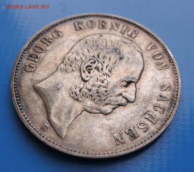 Саксония 5 марок 1903г Георг до 24.07. 22-00 мск - 3