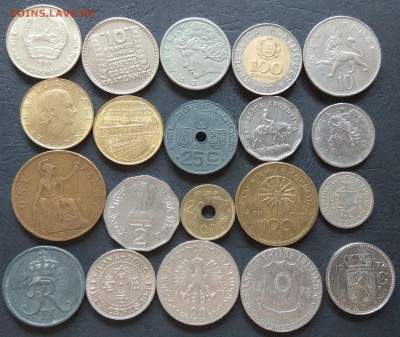 Иностранные монеты, на выбор по 40 р ФИКС - 26.07 22:00 мск - по40_