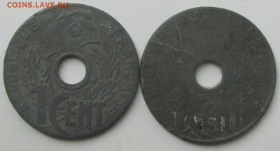 1 цент 1941 Французский Индокитай, поворот 90 градусов - IMG_8529.JPG