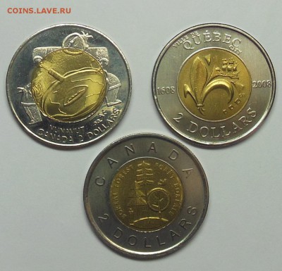 2 доллара Канада (Нунавут, Квебек, Леса) UNC - 3-1.JPG