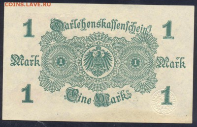 Германия 1 марка 1914 г.  24.07.18 г. 22 -00 МСК. - 1 м. 1914 1