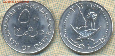 Катар 50 дирхамов 2012 г., до 26.07.2018 г. 22.00 по Москве - Катар 50 дирхамов 2012  2226