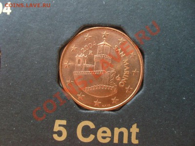 ЕВРО центы 2004 г. Сан Марино помогите оценить. - евро1.JPG