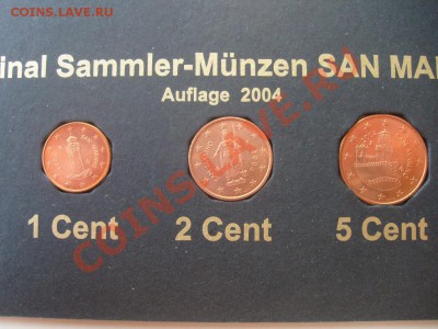 ЕВРО центы 2004 г. Сан Марино помогите оценить. - евро сан марино.JPG