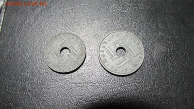 5 пфеннигов 1940D Германия с дырочкой на оценку. - IMG_7596.JPG