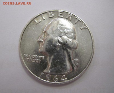 25 цент США 1964 до 25.07.18 - IMG_0145.JPG