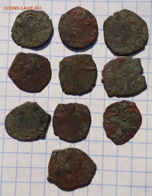 Медные пулы Золотой Орды 10 шт.(1) - 20180714_151910