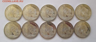 Казахстан, манул, 10 монет - IMG_7325.JPG