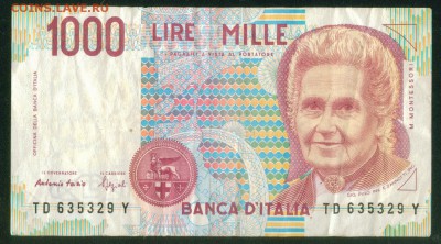 ИТАЛИЯ 1000 лир. 1990г. до 27.07.18г 22.30 МСК - Копия (5) Image5