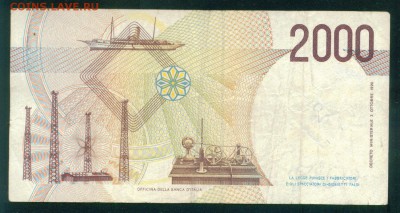 ИТАЛИЯ 2000 лир. 1990г. до 27.07.18г 22.30 МСК - Image8