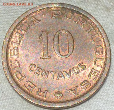 Португалия Мозамбик 10 сентаво 1960. 26.07. 2018. в 22 - 00. - DSC_0651
