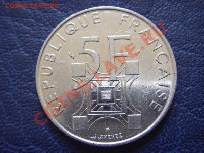 Франция 5 франков 1989 Эйфелева башня до 05.05 в 21.00М - LPIC9610.JPG
