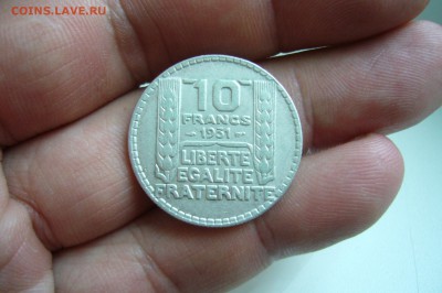 10 франков 1931 - 26-07-18 - 23-10 мск - P1820181.JPG