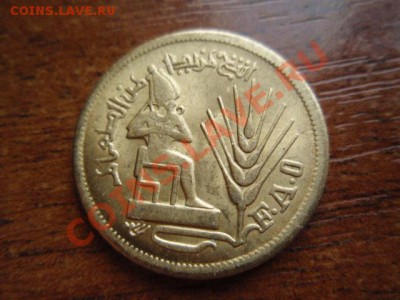 ФАО Египет 10 миллимов 1976 Фараон до 05.05 в 21.00М - P5030550.JPG