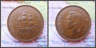 ЮАР ½ пенни, 1951 - 4