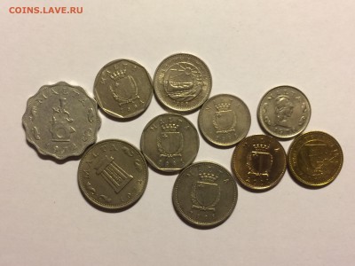 Мальта подборка монет (14 шт) до 30.07 - image