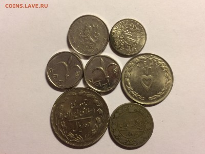 Инострань Малазия , индонезия , тайланд, иран (23 монеты) - image