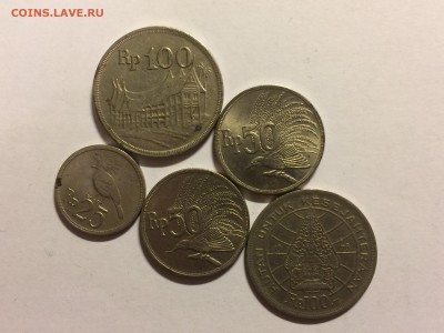 Инострань Малазия , индонезия , тайланд, иран (23 монеты) - image