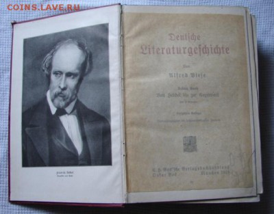 Книга История немецкой литературы 1918 г. - DSC05330.JPG