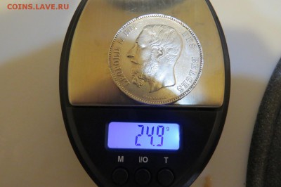 Бельгия 5 франков 1873 серебро до 01.08.18 22.00 - IMG_1046.JPG