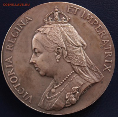 Набор медалей к 60-летию правления королевы Виктории 1897 г. - 1 A4 2.JPG