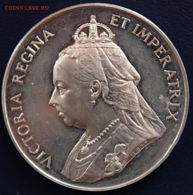 Набор медалей к 60-летию правления королевы Виктории 1897 г. - 1 A3 2.JPG