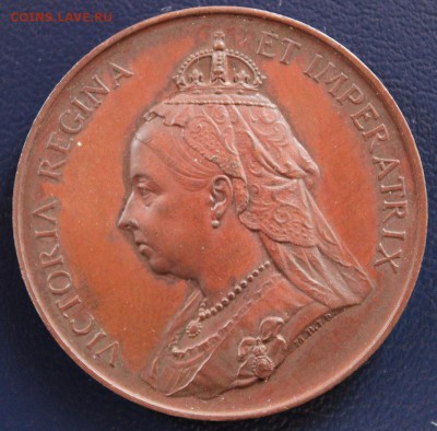 Набор медалей к 60-летию правления королевы Виктории 1897 г. - 1 A2 2.JPG
